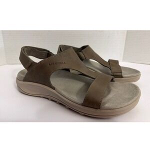 Merrell Brindle Performance Footwear Sandals Size‎ US 7 EU 38 Brown Leather